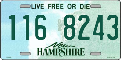 NH license plate 1168243