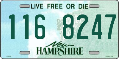 NH license plate 1168247