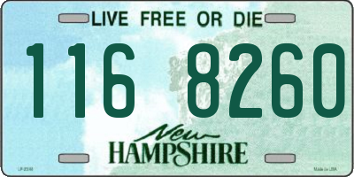 NH license plate 1168260