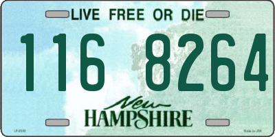 NH license plate 1168264