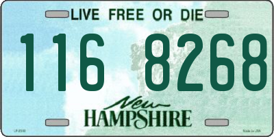 NH license plate 1168268