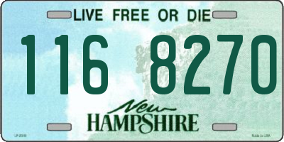 NH license plate 1168270