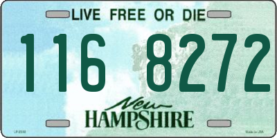 NH license plate 1168272