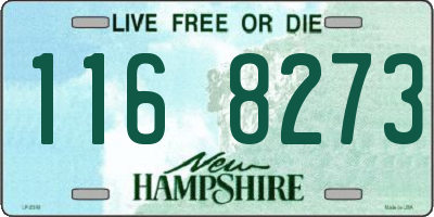 NH license plate 1168273