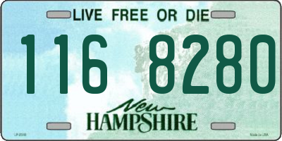 NH license plate 1168280
