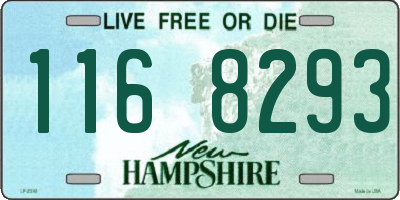 NH license plate 1168293
