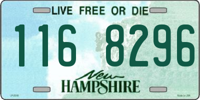 NH license plate 1168296