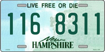 NH license plate 1168311