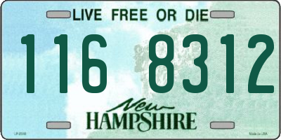 NH license plate 1168312