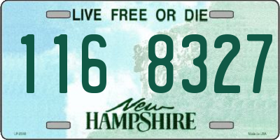 NH license plate 1168327