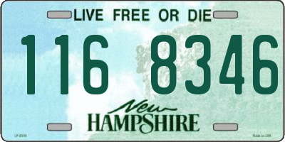 NH license plate 1168346