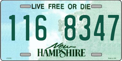 NH license plate 1168347