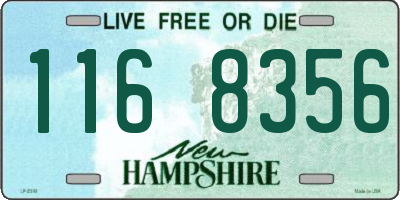 NH license plate 1168356