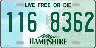 NH license plate 1168362