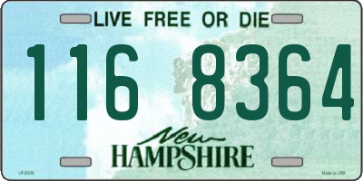 NH license plate 1168364