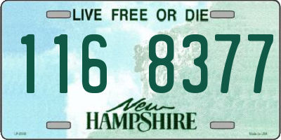NH license plate 1168377