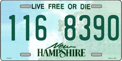 NH license plate 1168390