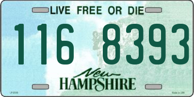 NH license plate 1168393