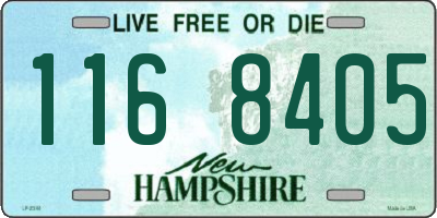 NH license plate 1168405
