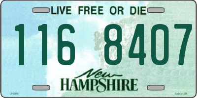 NH license plate 1168407