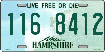 NH license plate 1168412