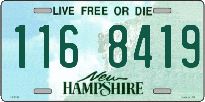 NH license plate 1168419
