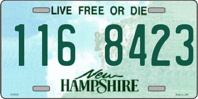 NH license plate 1168423