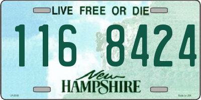 NH license plate 1168424