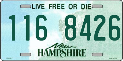 NH license plate 1168426