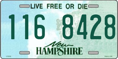 NH license plate 1168428