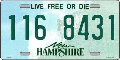 NH license plate 1168431