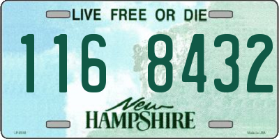 NH license plate 1168432