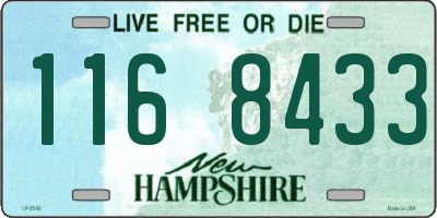 NH license plate 1168433