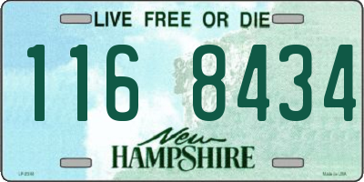 NH license plate 1168434