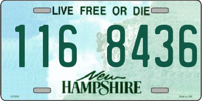 NH license plate 1168436