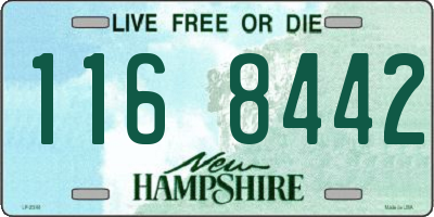 NH license plate 1168442