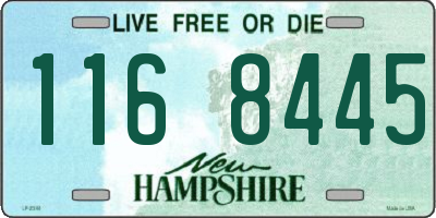 NH license plate 1168445
