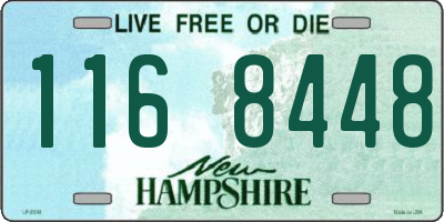 NH license plate 1168448