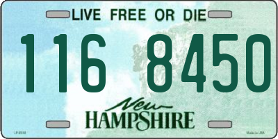 NH license plate 1168450
