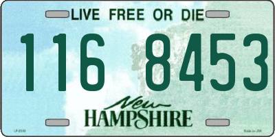 NH license plate 1168453