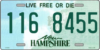 NH license plate 1168455