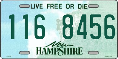 NH license plate 1168456