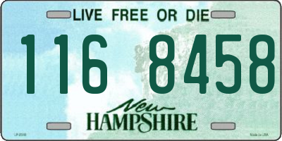 NH license plate 1168458