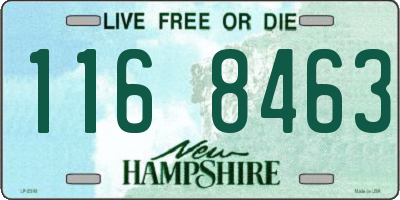 NH license plate 1168463