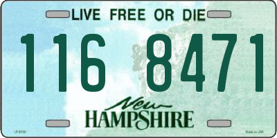 NH license plate 1168471