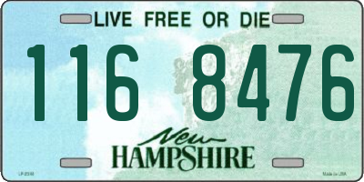 NH license plate 1168476