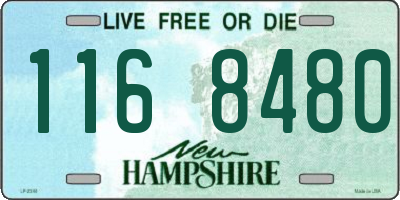 NH license plate 1168480
