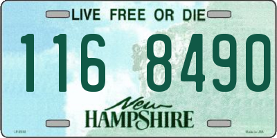 NH license plate 1168490