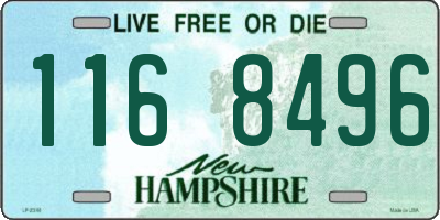 NH license plate 1168496