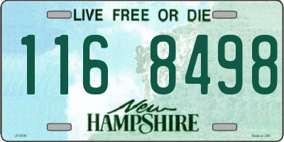 NH license plate 1168498